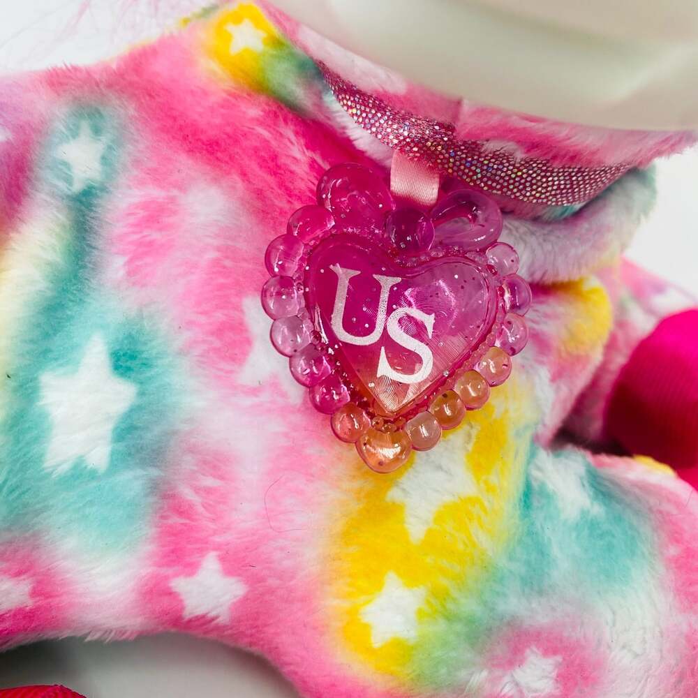 Unicorn Surprise Licorice Plush 3 Babies Pink Rainbow 14" Just Play Pink Rainbow - Picture 3 of 8